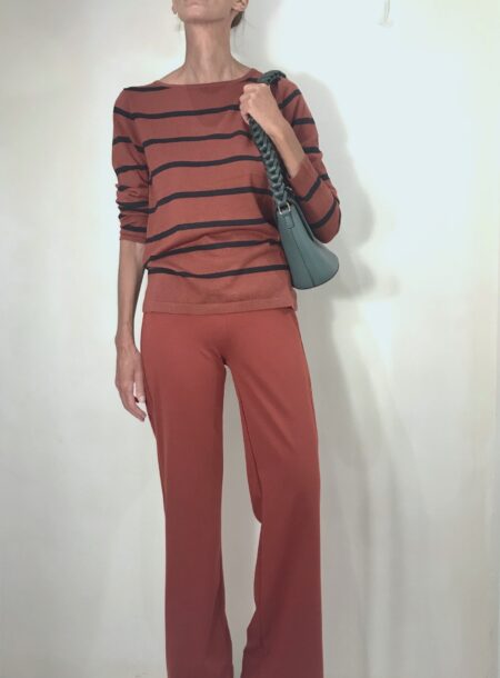 PANTALÓN PUNTO TEJA