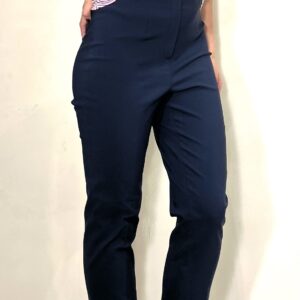 Pantalon elastico azul marino
