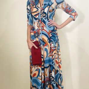 Vestido estampados Pucci tonos azules5